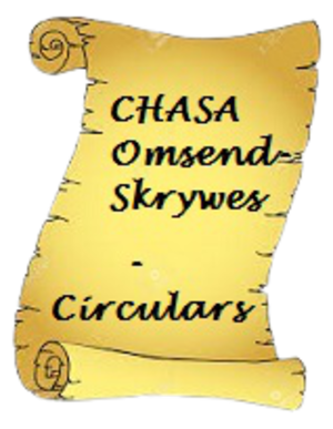 CHASA Omsend Skrywes / CHASA Circulating Letters