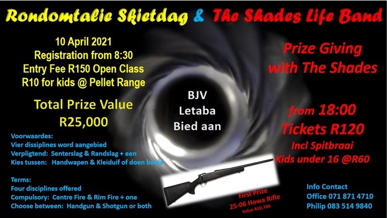 Letaba Rondomtalie Skietdag 10 April 2021 